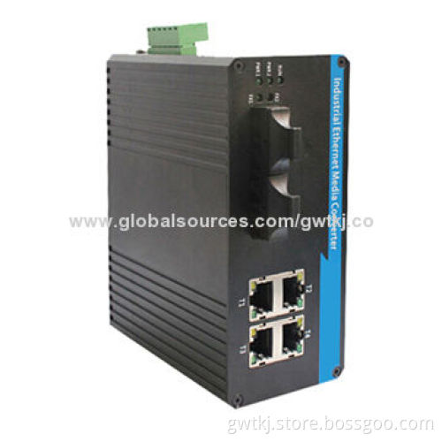 Industrial Ethernet media converter,hot-selling models for harsh industrial environment,24V DC,40-85